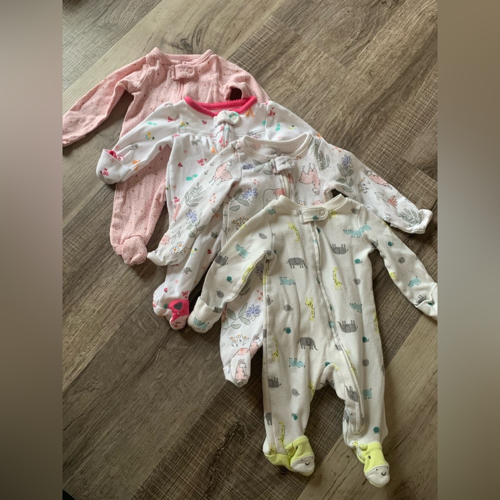 Carters Newborn Footie Pajamas